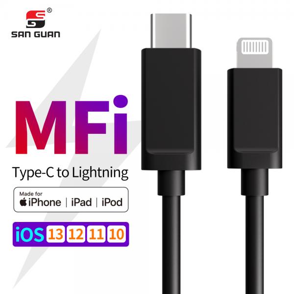 Picture of MFi Type C to lightning c94(TPE)